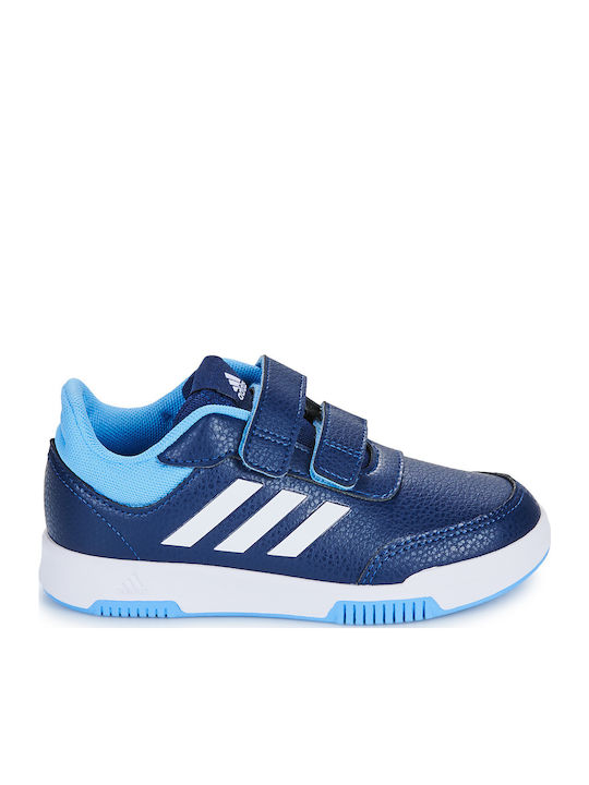 Tensaur Hook Loop Kids Sneakers with Scratch Dark Blue / Cloud White / Blue Burst