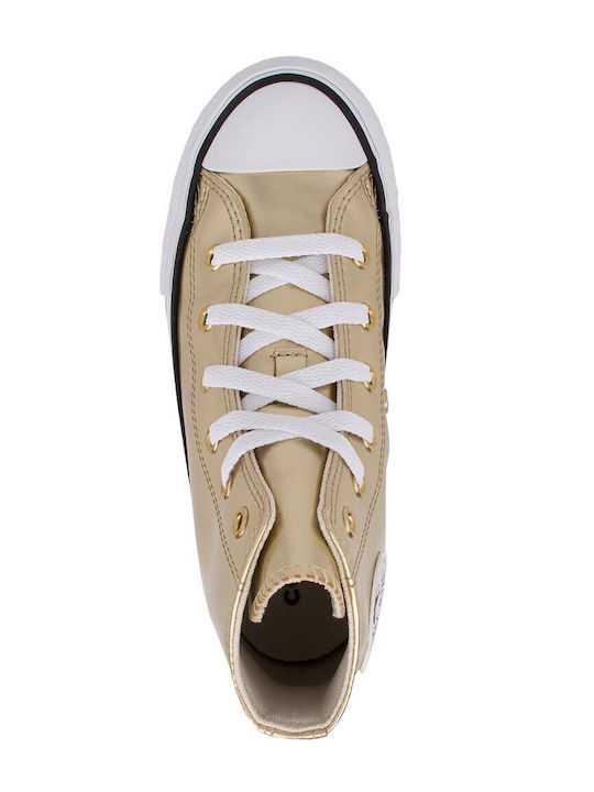 CHUCK TAYLOR ALL STAR Παιδικά Sneakers High Χρυσά