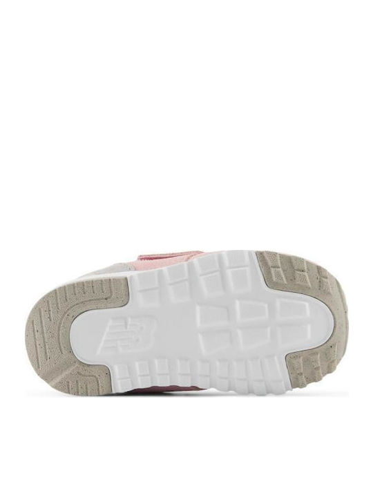 574 New-b Kinder Sneaker Anatomisch mit Bügel- und Schleifenverschluss Rosa