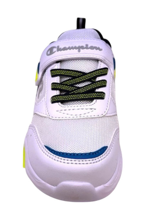 Wave B Ps Παιδικά Sneakers με Σκρατς Λευκά