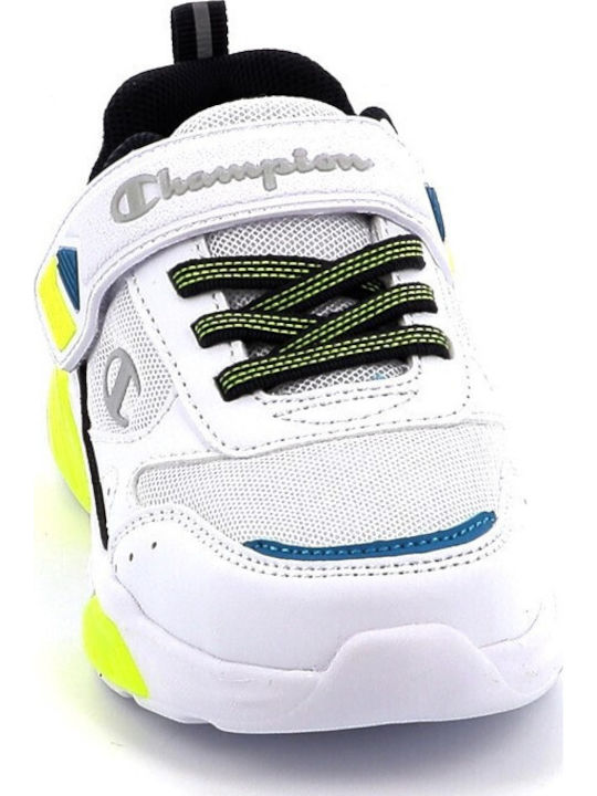 Wave B Ps Παιδικά Sneakers με Σκρατς Λευκά