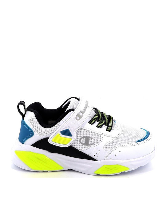 Wave B Ps Παιδικά Sneakers με Σκρατς Λευκά