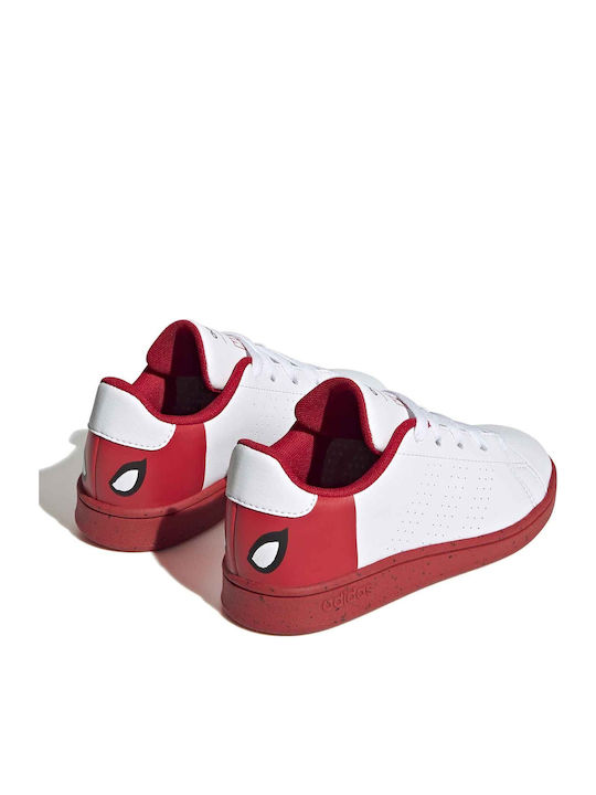 Marvel Advantage Spider-Man Lace Kids Sneakers White