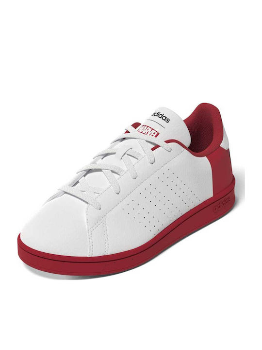 Marvel Advantage Spider-Man Lace Kids Sneakers White