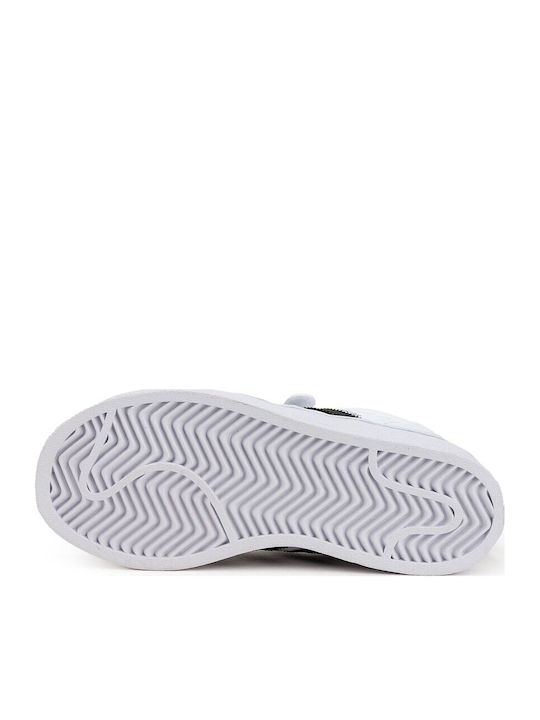 Superstar Superstar Kids Sneakers with Scratch Cloud White / Core Black / Blue