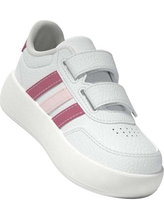 Breaknet 3.0 Cf Kinder Sneakers mit Klettverschluss Weiß