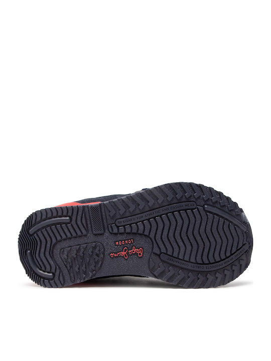 London One Παιδικά Sneakers με Σκρατς Μπλε