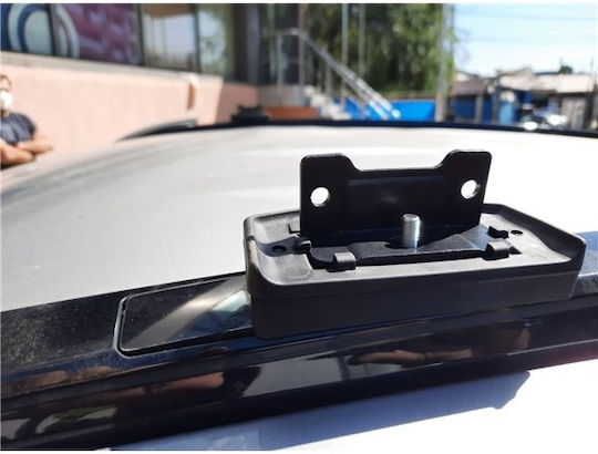 Menabo 113cm. 2018+ (with Roof Rack Legs) Black