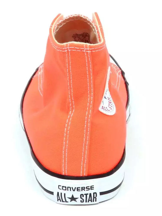 Chuck Taylor All Star All Star Παιδικά Sneakers High Πορτοκαλί