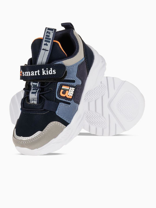 Παιδικά Sneakers με Σκρατς Μπλε