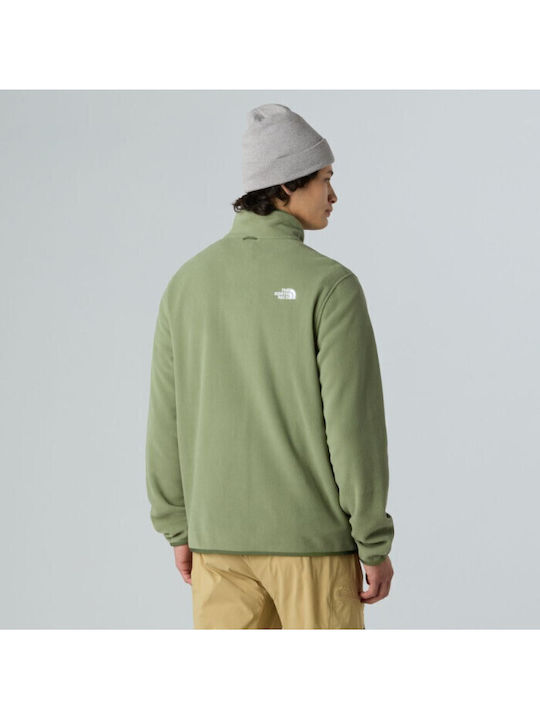 M Glacier Men's Fleece Cardigan Green