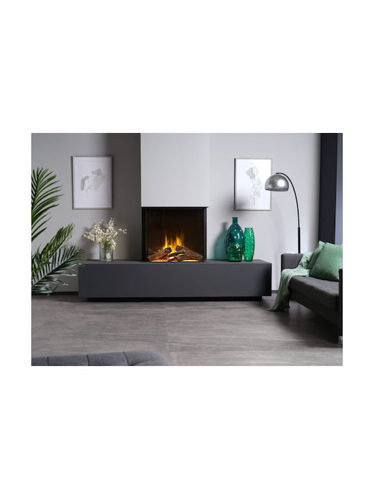 Dimplex Boden Elektrisches Kamin 2000W 95x78cm Schwarzes