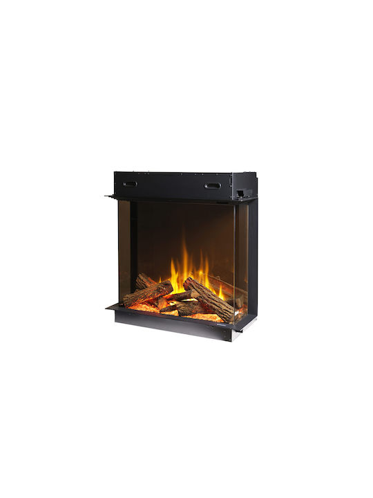 Dimplex Boden Elektrisches Kamin 2000W 95x78cm Schwarzes