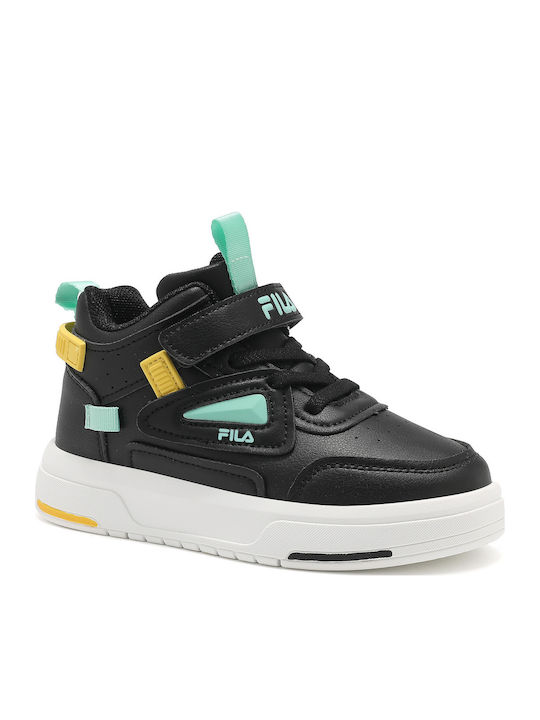 Memory Ayo Παιδικά Sneakers με Σκρατς Μαύρα