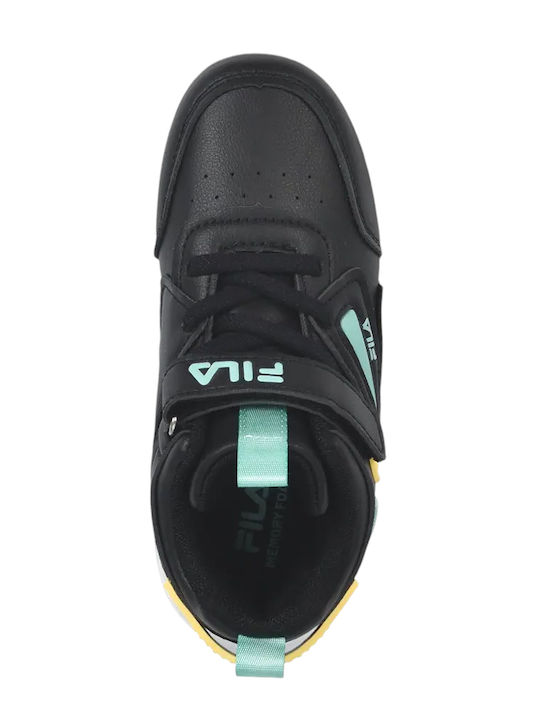 Memory Ayo Παιδικά Sneakers με Σκρατς Μαύρα
