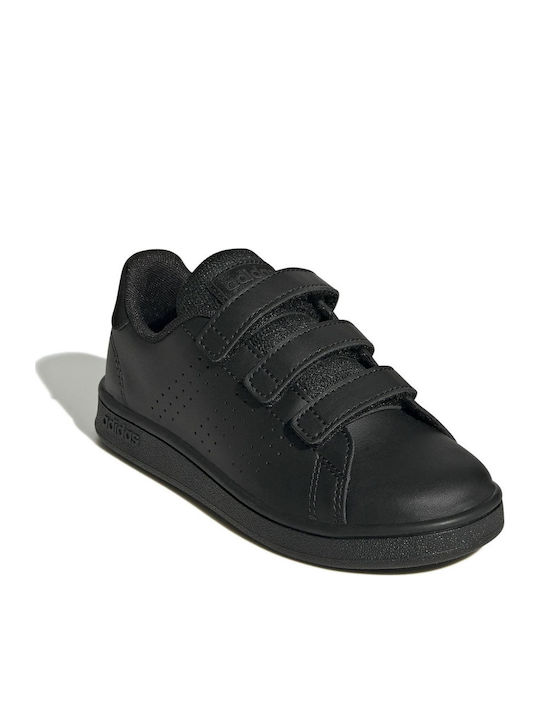 Advantage Παιδικά Sneakers με Σκρατς Core Black / Grey Six