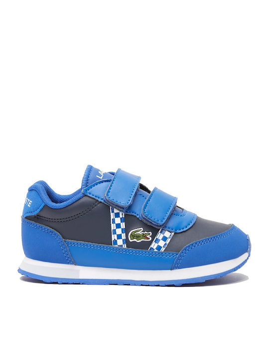 Partner Παιδικά Sneakers με Σκρατς Μπλε