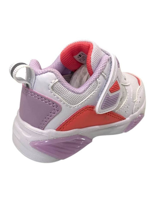 Wave G Kids Sneakers with Scratch White