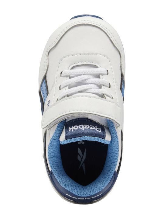 Royal Classic Kids Sneakers with Scratch Cloud White / Batik Blue / Essential Blue