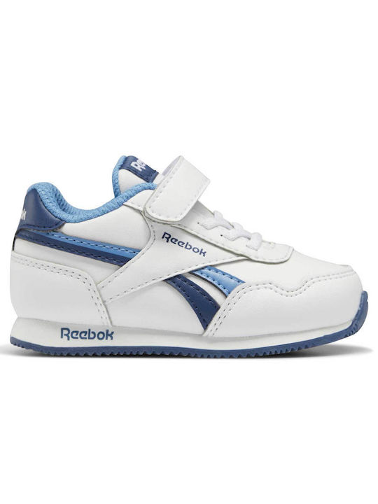 Royal Classic Kids Sneakers with Scratch Cloud White / Batik Blue / Essential Blue