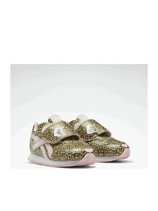 Royal Classic Jogger 2 Kids Sneakers with Scratch Gold Metallic / Rich Copper / Pink Glow