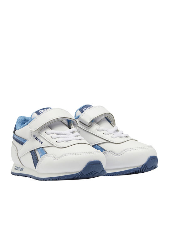 Royal Classic Kids Sneakers with Scratch Cloud White / Batik Blue / Essential Blue