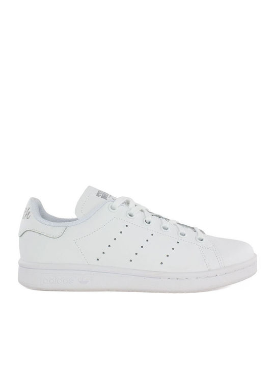 Stan Smith Stan Smith GS Încălțăminte sport Joasa pentru copii Alb Noros / Argintiu Metalizat