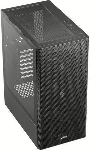 Adata Valor Mesh Gaming Middle Tower Carcasă Calculator cu Fereastră Laterală Negru
