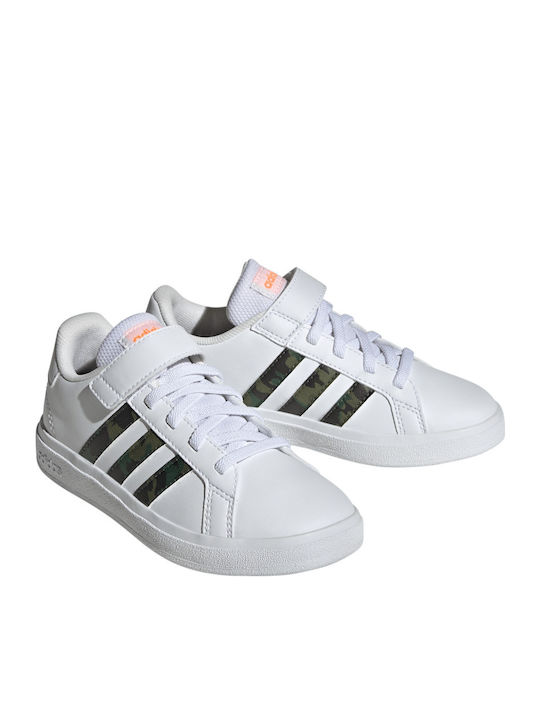 Grand Court GRAND COURT 2.0 Детски маратонки Low Cloud White / Screaming Orange