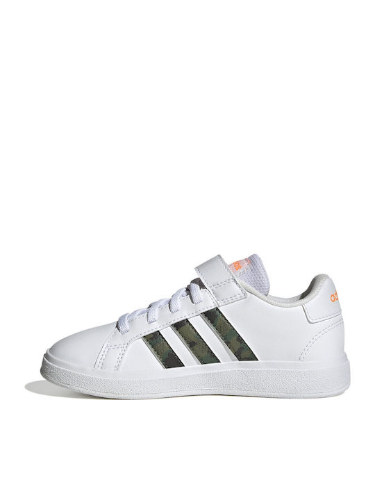 Grand Court GRAND COURT 2.0 Детски маратонки Low Cloud White / Screaming Orange