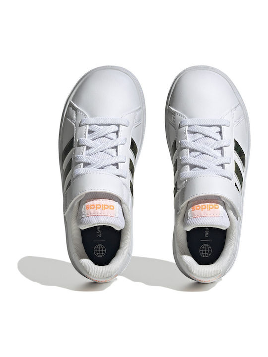 Grand Court GRAND COURT 2.0 Детски маратонки Low Cloud White / Screaming Orange