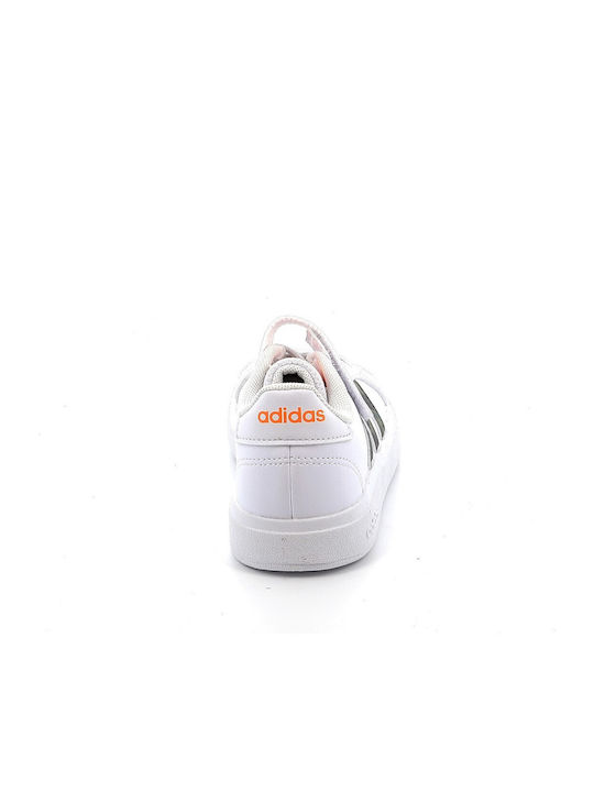 Grand Court GRAND COURT 2.0 Детски маратонки Low Cloud White / Screaming Orange