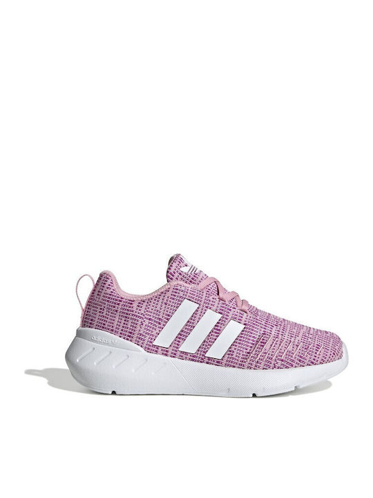 Swift Run 22 Adidași Copii True Roz / Alb Nor / Roz Viu