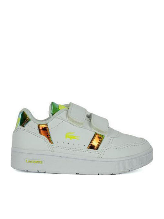T-Clip Παιδικά Sneakers με Σκρατς Λευκά