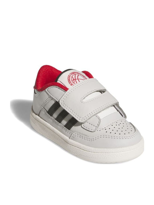 Rapid Court Kids Sneakers with Scratch Gray