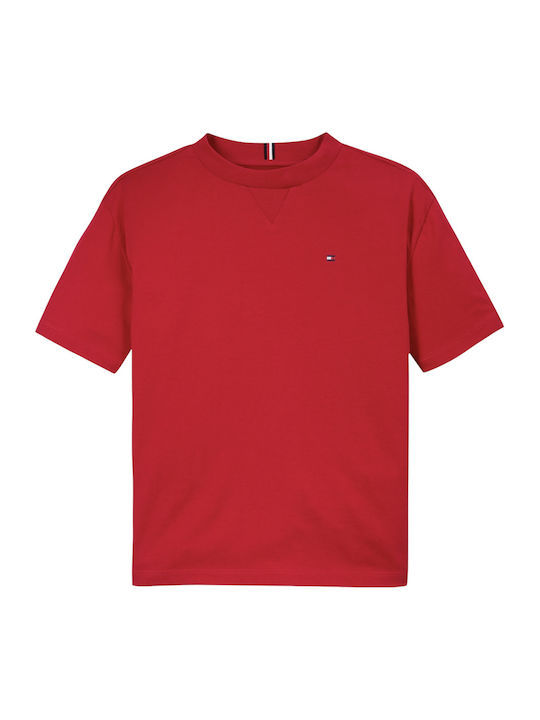 Kinder-T-Shirt rot ESSENTIAL