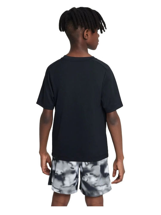 Παιδικό T-shirt Dri-Fit Μαύρο Graphic