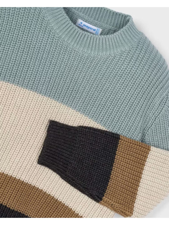 Kids Long-Sleeved Sweater Beige Sky