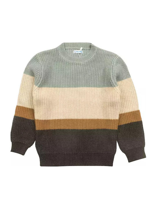 Kids Long-Sleeved Sweater Beige Sky