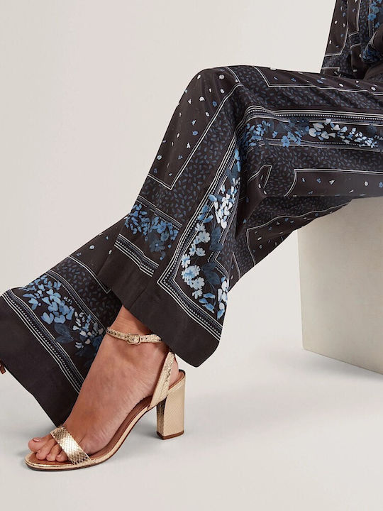 Women's Fabric Trousers Black
