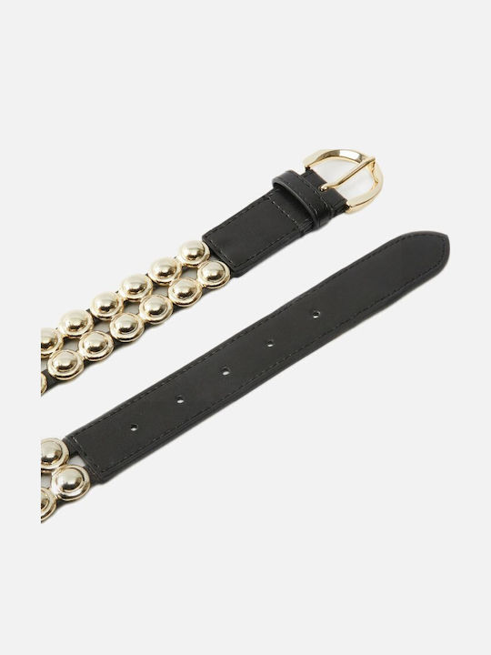 Leather Women's Belt Black