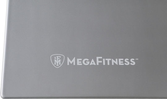 MegaFitness Στρώμα Γυμναστικής Pilates Γκρι (140x60x0.8cm)