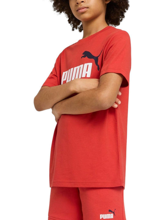 Παιδικό T-shirt Κόκκινο Essentials