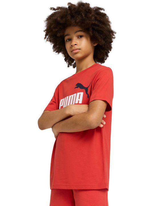 Παιδικό T-shirt Κόκκινο Essentials