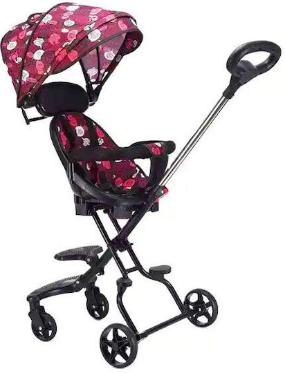 NBW Verstellbar Kinderwagen Geeignet ab 6+ Monaten Rot 4.8kg BICI80291
