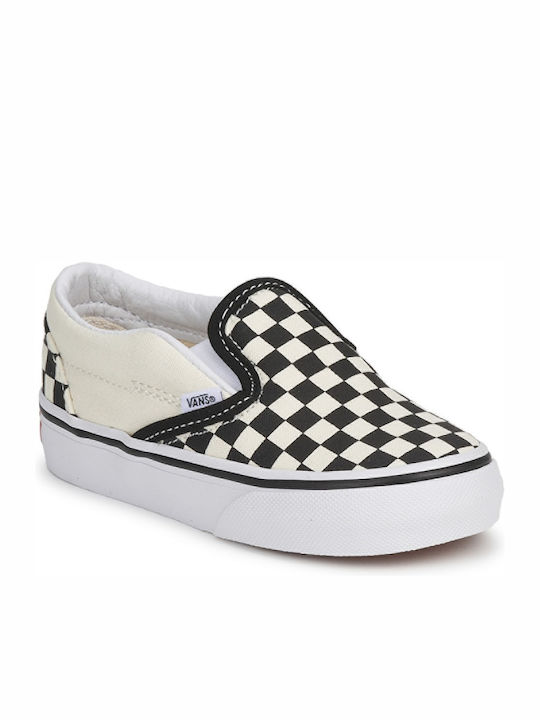 Checkerboard Παιδικά Sneakers Slip-on Πολύχρωμα