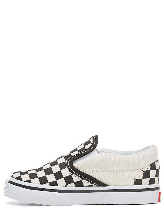 Checkerboard Παιδικά Sneakers Slip-on Πολύχρωμα
