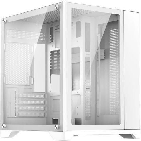 GameMax Infinity Mini Gaming Mini Tower Κουτί Υπολογιστή με Πλαϊνό Παράθυρο Μαύρο