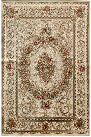 Bekas Carpets Genova Teppich Rechteckig Synthetisch,Polyester/Cotton/Leather Beige