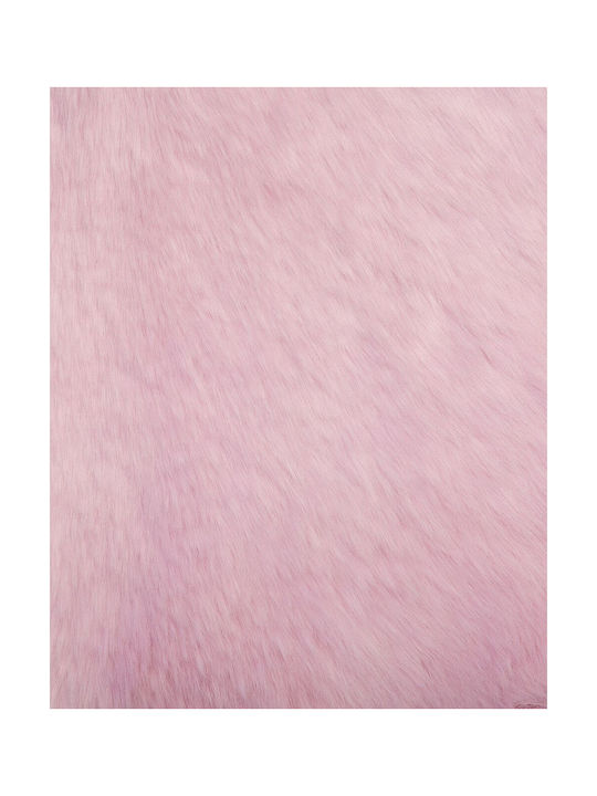 Beliani Χαλί Ορθογώνιο Ροζ 65x110cm